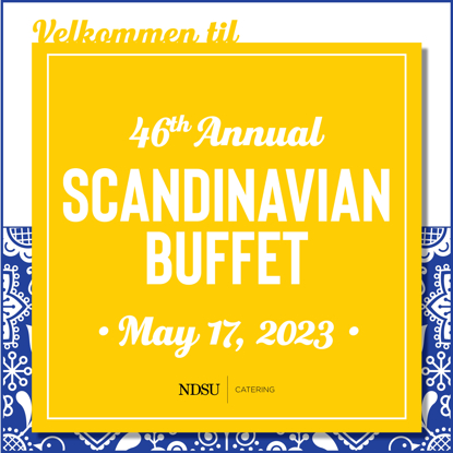45th Annual Scandinavian Buffet - May 17, 2023 graphic
