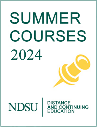 NDSU DCE Summer 2024 Courses