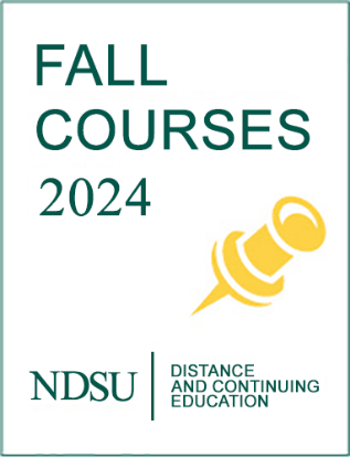NDSU DCE Fall 2024 Courses