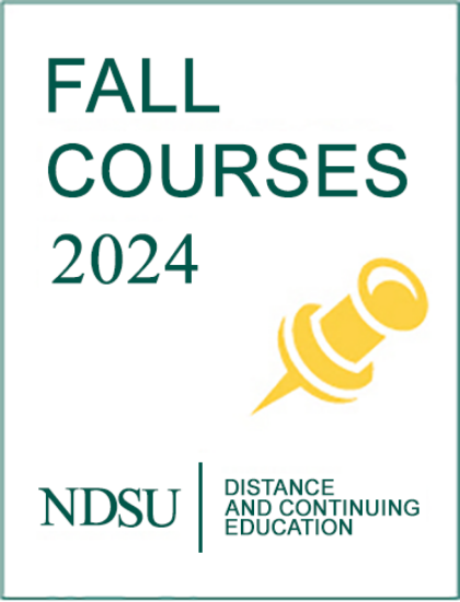 NDSU DCE Fall Course 2024