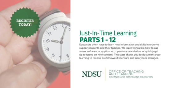 Just in Time Learning Parts 1 -12