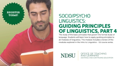 Socio/Psycho Linguistics: Guiding Principles of Linguistics, Part 4