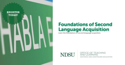 Foundations of Second Language Acquistion