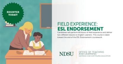 Field Experience: ESL Endorsement