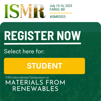 Picture of Fifth International Symposium on Materials from Renewables - Student Registration