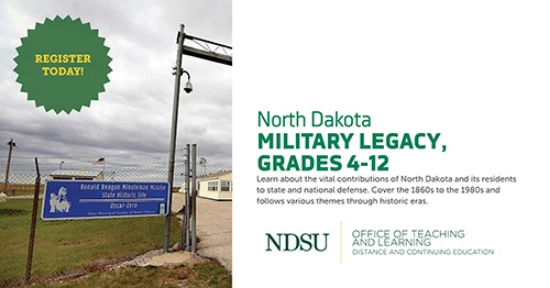 North Dakota Military Legacy, Grades 4-12