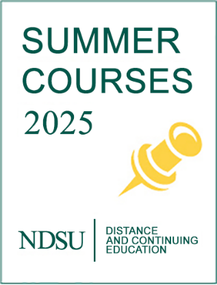 NDSU Summer Courses 2025