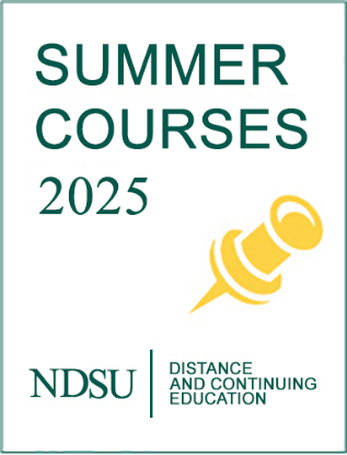 Summer 2025 Courses NDSU DCE