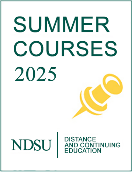 Summer 2025 Courses NDSU DCE