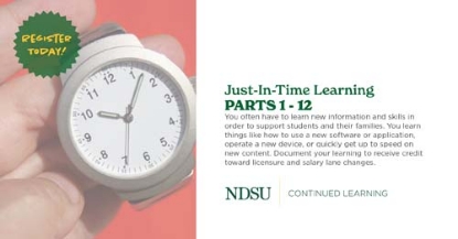 Just-In-Time Learning Parts 1-12