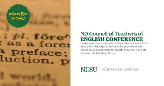 ND Council of Teaching of English Conference