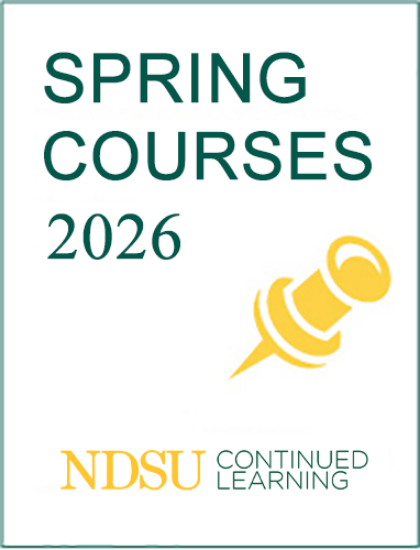 NDSU Continued Learning Spring 2026 Courses