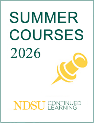 NDSU Continued Learning Summer 2026