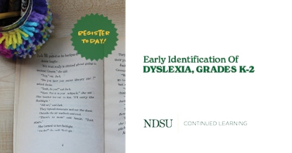 Picture of EDUC 2000 Early ID of Dyslexia, Gr. K-2 - Online - 10-1-26 to 10-31-26